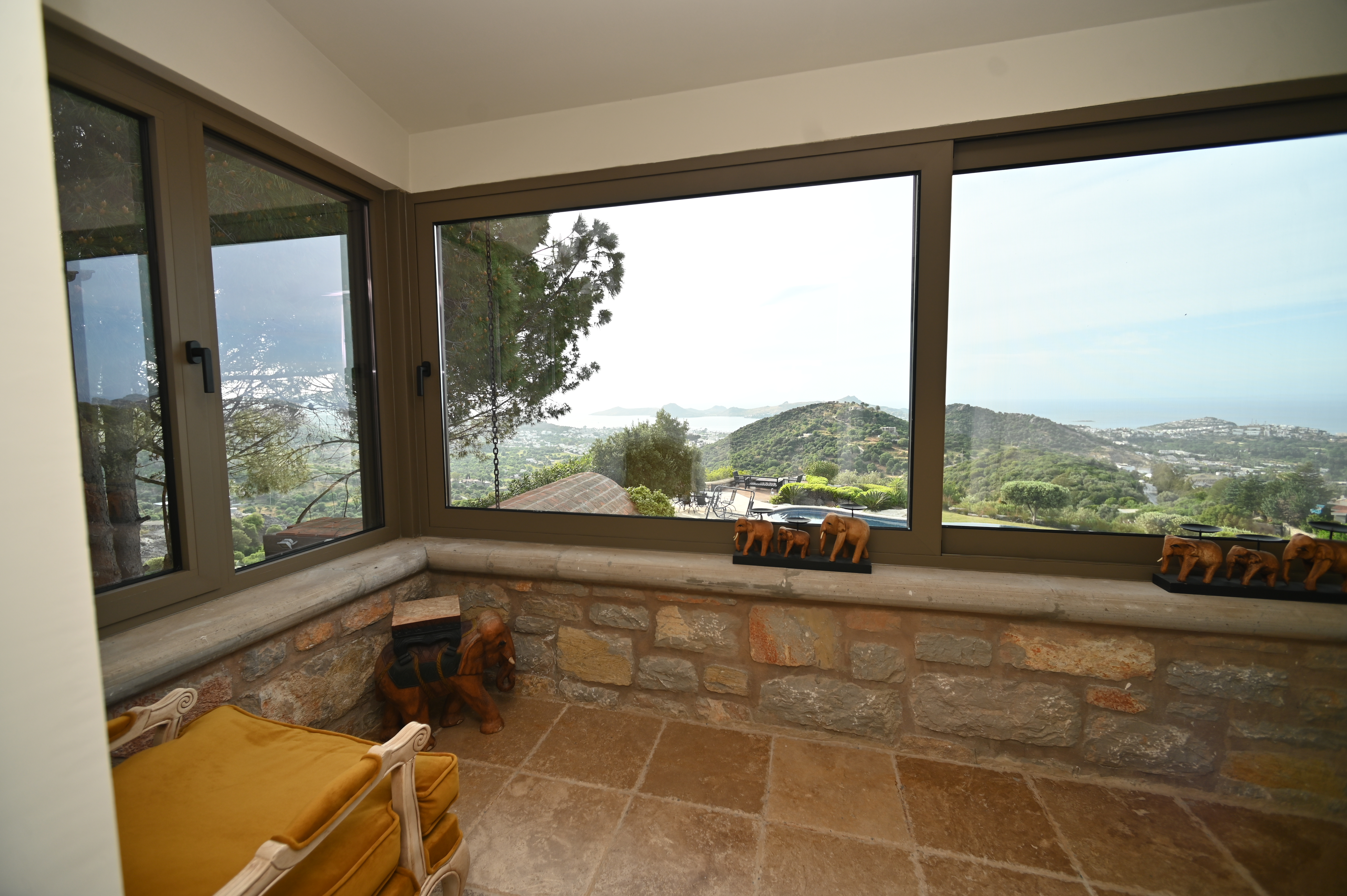 Luxurious Sea View Villa with Pool, Sauna, and Massage Room in Bodrum